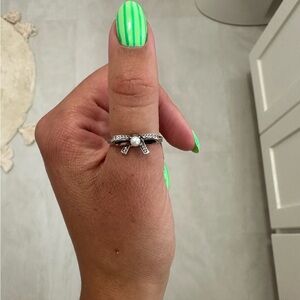 pandora | bow ring